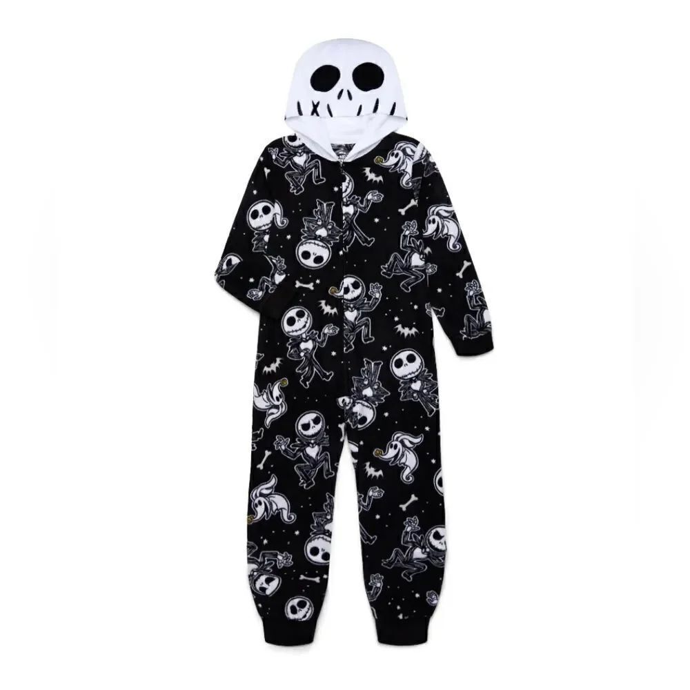 The Nightmare Before Christmas Disney Boys Union Suit Pajama Halloween